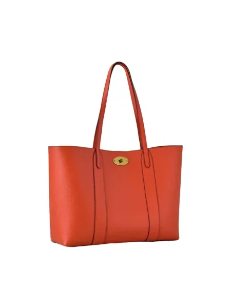 Shopperka Mulberry skórzana klasyczna brązowa