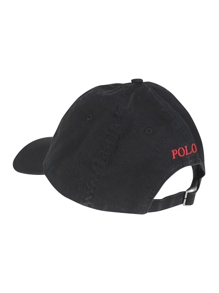 Czapka z daszkiem Polo Ralph Lauren z logo czarna