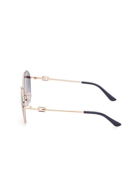Guess okulary przeciwsłoneczne granatowy żółte