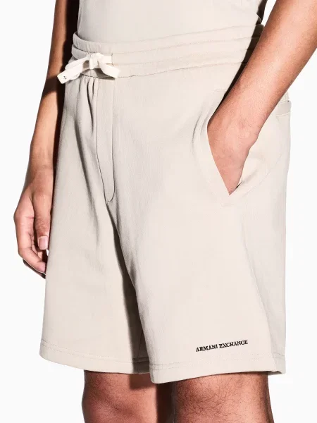 Повсякденні шорти Armani Exchange бежевий