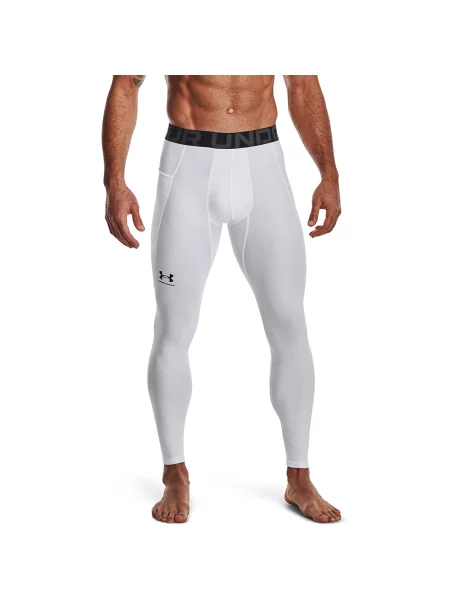 Colanți Under Armour Hg Armour Leggings White/ Black S alb