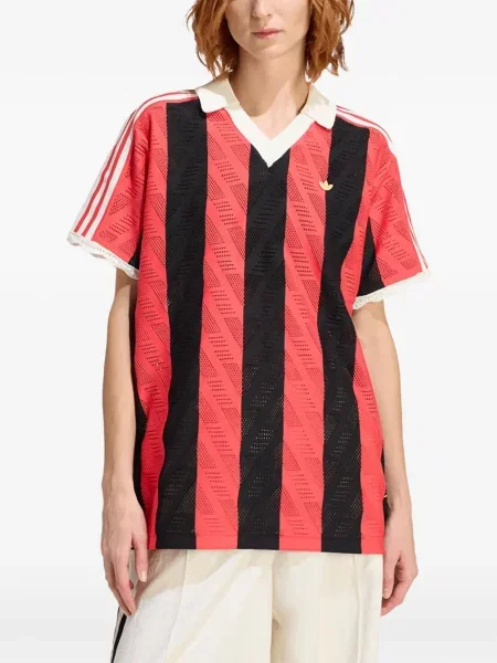 Scurt tricou Adidas roșu