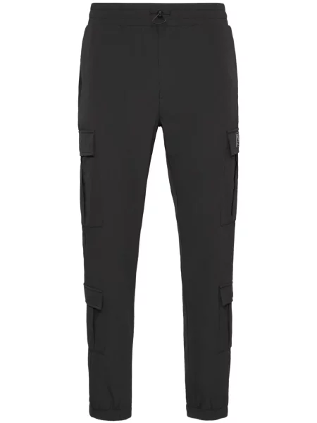 Kalhoty Plein Sport s potiskem černé