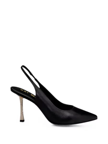Pantofi cu toc Kat Maconie slingback negru