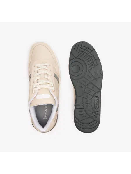 Lacoste Court Sneakers T-Clip beżowe