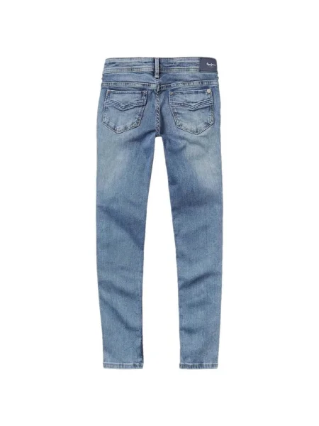 Blugi copii Pepe Jeans albastru