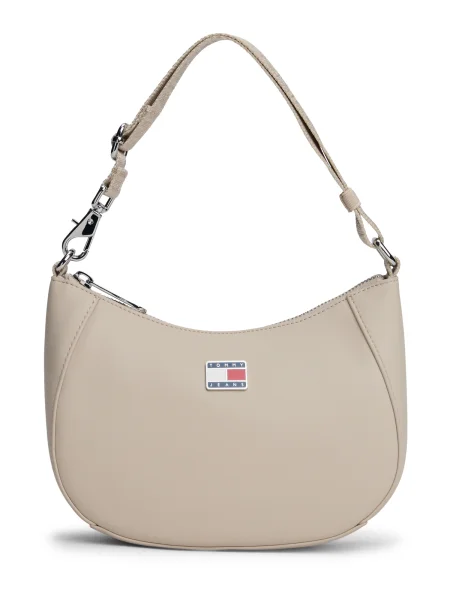 Tommy Jeans Geantă de umăr ecru bej