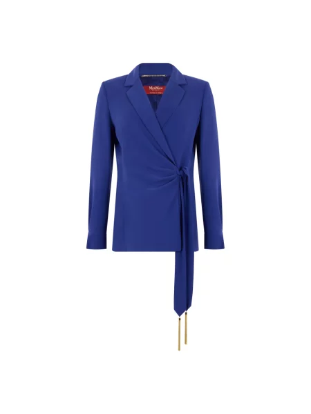 Bluzka Max Mara Studio niebieska