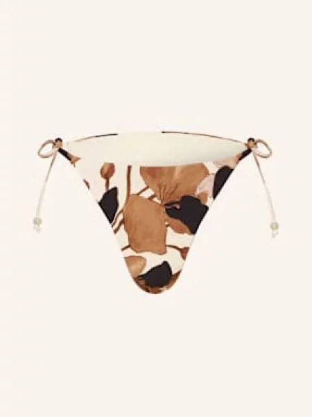 Seafolly Dół Od Bikini Trójkątnego Secret Garden schwarz czarny