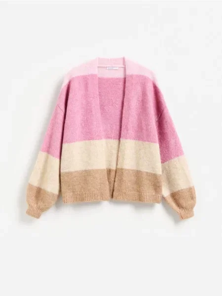 Reserved Cardigan cu amestec de lână roz