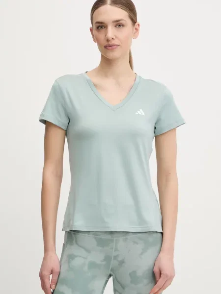 Tréninkové tričko adidas Performance tyrkysová