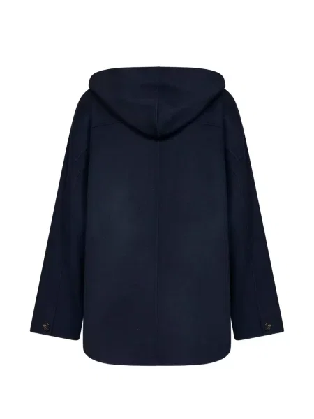 Palton 's Max Mara cu glugă albastru