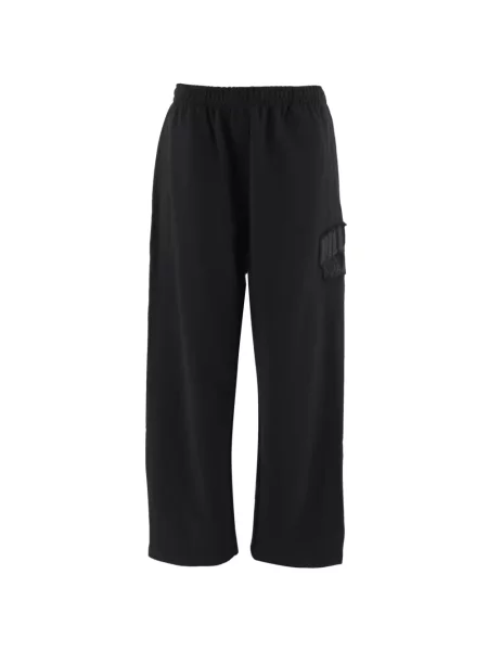 Pantaloni Billionaire cu autograf negru