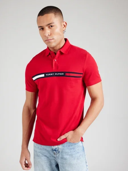 Tommy Hilfiger Polo tričko červená