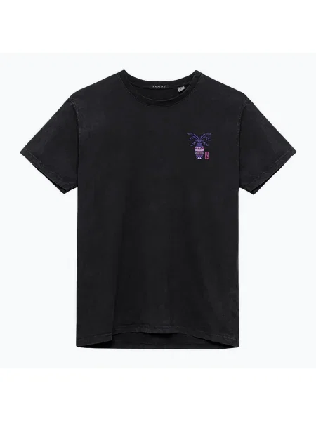 Kaotiko Washed férfi póló Make Life Epic fekete. Méret: L fekete