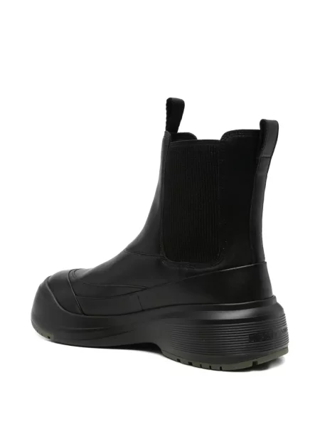 Cizme scurte Emporio Armani chunky negru