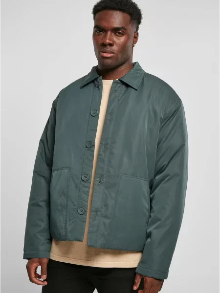 Urban Classics Prechodná bunda Utility tmavozelená