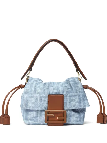 Geantă shopper Fendi albastru