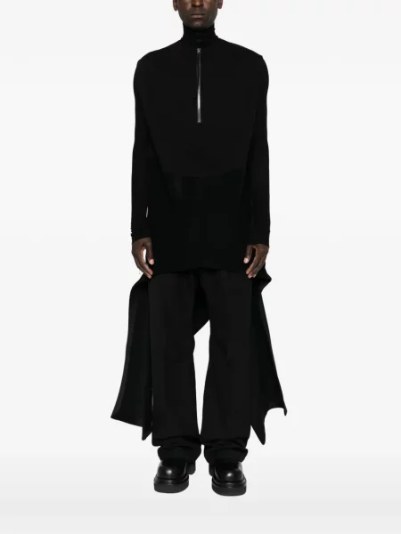 Pulover Rick Owens asimetric negru