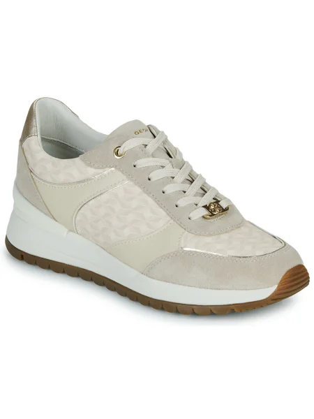 Sneakerși Geox alb