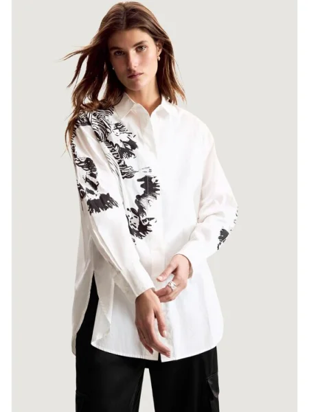 Desigual Ing Orchid Lacroix Oversize fehér