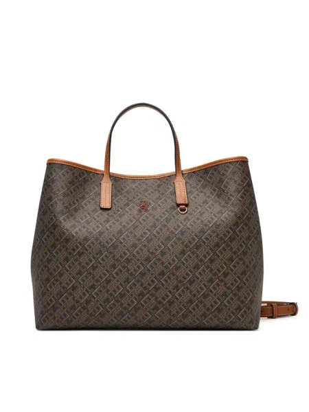 Torebka Tommy Hilfiger brązowa