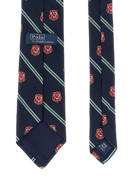 Cravată Polo Ralph Lauren cu dungi verde