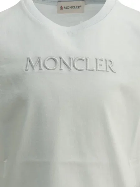 Koszulka dziecięca Moncler Enfant szara