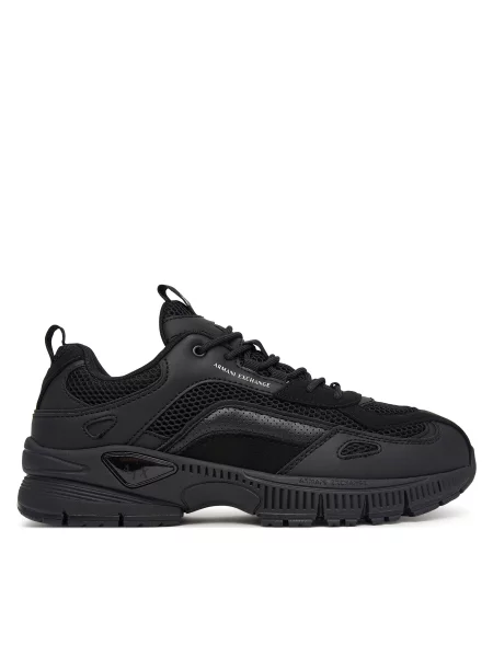 Sneakers Armani Exchange negru