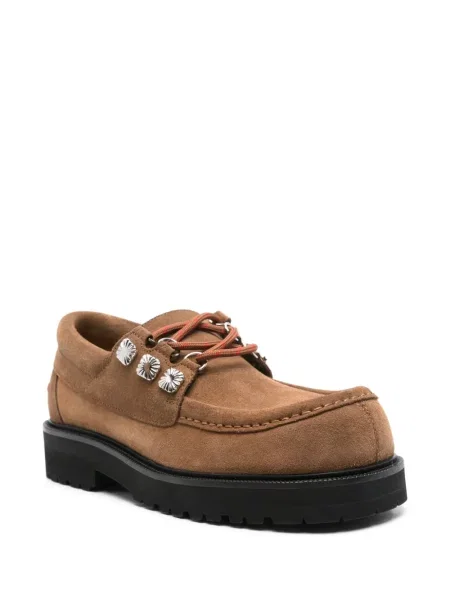 Pantofi derby Toga Virilis cu tepi maro