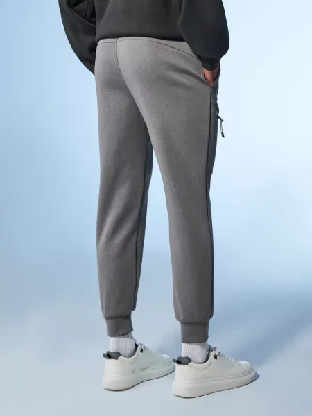 Спортивні штани джогери сірий