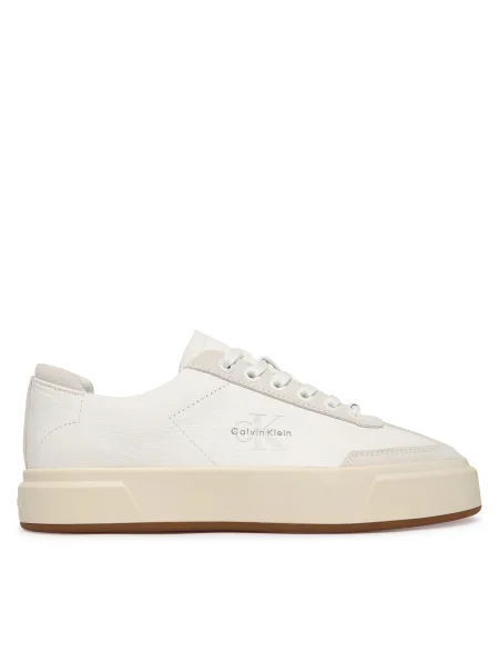 Sportcipők Calvin Klein Basket Cups Lup Wt Lth Su fehér