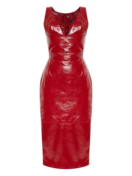 Rochie midi Dsquared2 cu decolteu în V până la genunchi de costum