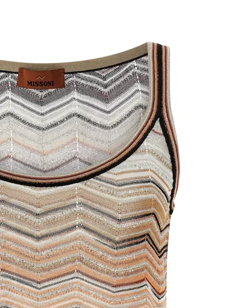 Top Missoni cu paiete