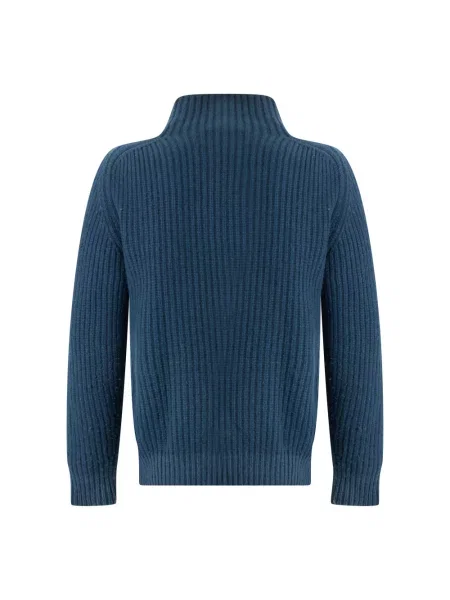 Sweter Diesel wełniany niebieski