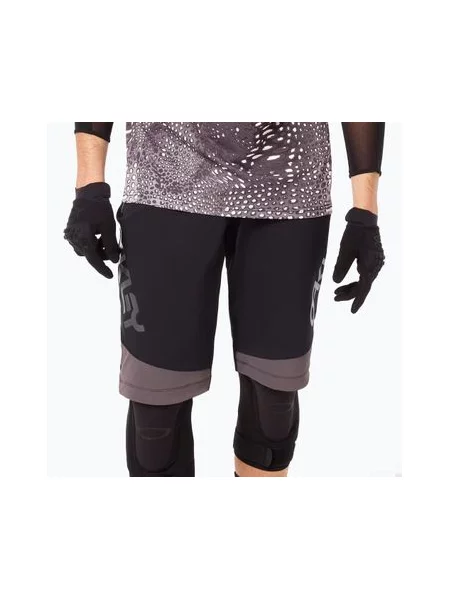 Велосипедні шорти Oakley Maven Scrub чорні/сірі чорні