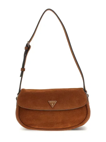 GUESS Geantă de umăr Danya Hobo Shoulder' maro