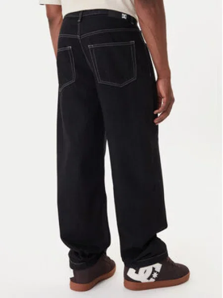 DC Shoes Džinsai Worker Baggy Denim Rbt Baggy Fit juoda