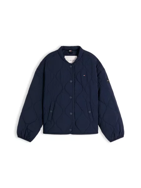 TOMMY HILFIGER Φθινοπωρινό και ανοιξιάτικο μπουφάν Essential Onion Quilted ναυτικό μπλε
