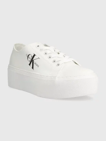 Calvin Klein Jeans Teniși alb