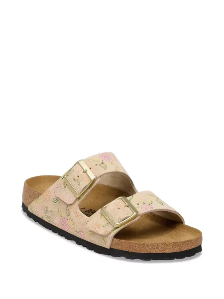 Sandale Birkenstock cu model floral cu imagine
