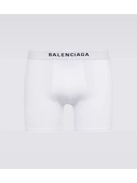 Boksarice Balenciaga z avtogramom črna