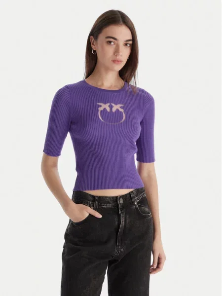 PINKO Блузка Tritone Maglia фіолетовий