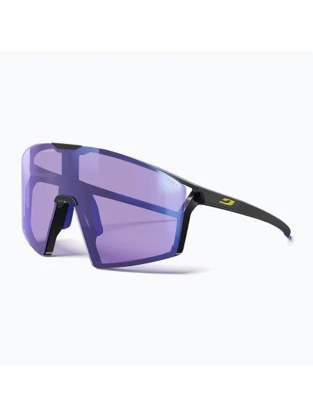 Julbo Edge Spectron matt fekete/kék/kék villogó napszemüveg. Méret: L fekete