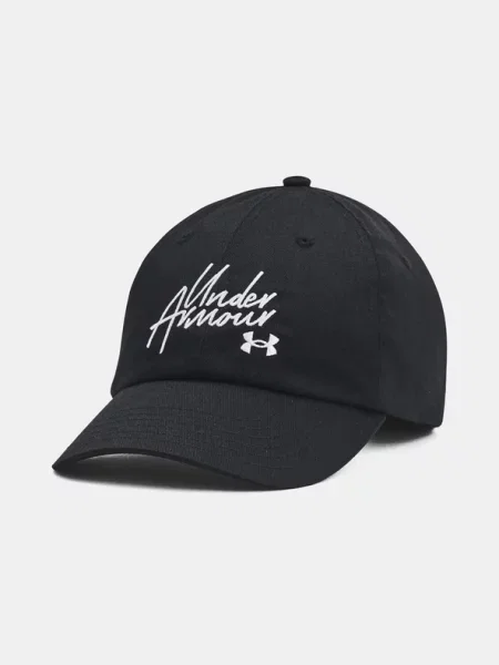 Шапка с козирка Under Armour Favorites с апликация черно