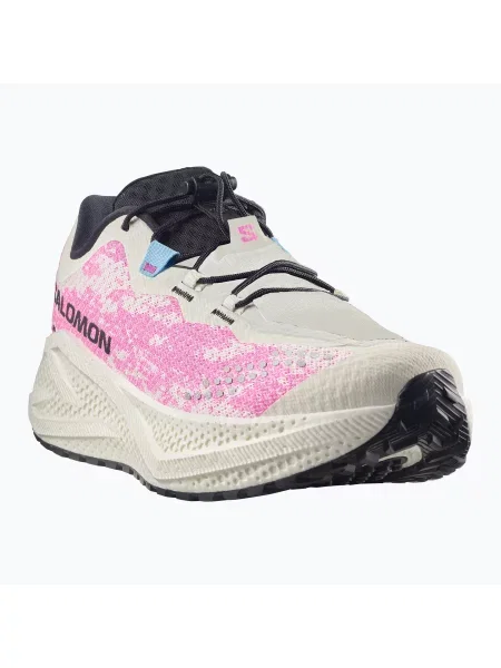 Мъжки обувки за бягане Salomon Aero Glide 4 GRVL vanilla ice/knockout pink/black черно