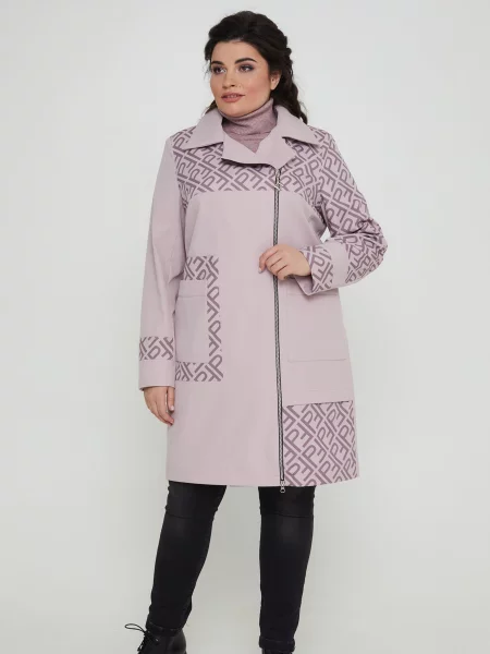 Плащ All Posa лавандовий текстиль