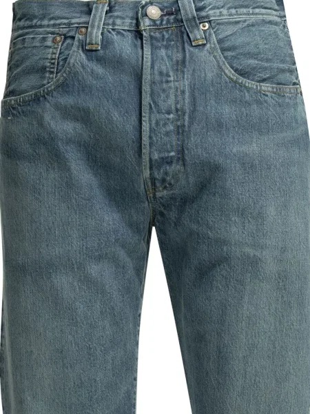 Blugi Levi's® cu dungi cu imagine alb