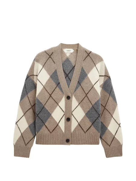 Cardigan Pringle Of Scotland din cașmir cu model argyle