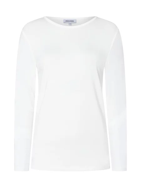 MORE & MORE Tricou murdar alb